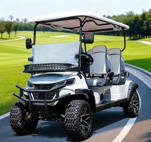 Quatre voitures de golf électriques, utilisées pour les sites touristiques et les excursions en pleine nature, avec une autonomie de 90 kilomètres - Product Image 6
