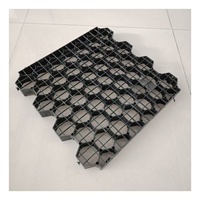 Grille en plastique écologique pp pour gravier et béton, facile à installer sous le toit, la pente, la route, la passerelle pour le renforcement du sol