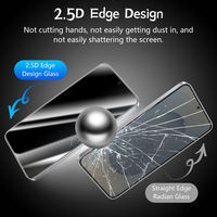 Protection d'écran en verre trempé incurvé 3D pour Samsung Galaxy S21 Ultra 5G, 9H Déverrouillage par empreinte digitale
