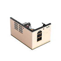 Vente en gros Reobrix 66305 Beer Bar MOC Building Block Kit Triangular Modular Scene Diorama Adult Collector Gift 588 PCS