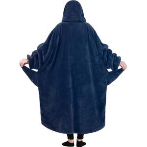 Divertido tiburón Sudadera con capucha manta pareja regalo de dibujos animados cálido alargado ancho hogar Animal <span class=keywords><strong>Pijamas</strong></span> - Product Image 2