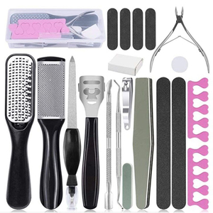 Juego de Herramientas de manicura y pedicura desechable, salón de belleza de marca privada, oem - Product Image 1