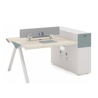 Postes de travail modernes pour bureaux, bureaux informatiques de luxe, tables de séparation pour employés, ensemble de mobilier de direction, vente en gros d'usine
