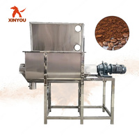 Chaîne complète industrielle de traitement du café : torréfaction, broyage, mélange et conditionnement de la poudre de café