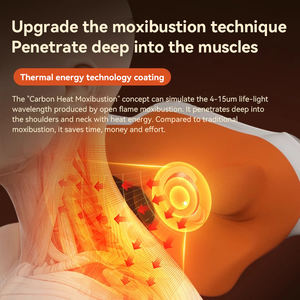 Masajeador de Cuello y Hombros Ergonómico Inalámbrico Profesional HUIFAN YC-368D 4D, Amasamiento 6D, <span class=keywords><strong>3</strong></span> Modos, <span class=keywords><strong>2</strong></span> Niveles de Calor, Control de Tiempo - Product Image 2