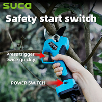 SUCA-8612 45 mm sécateur électrique sécateur électrique progressif grand diamètre ciseaux électriques batterie ciseaux de jardin