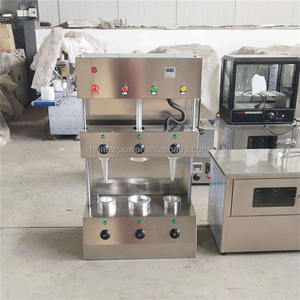 Máquina de cono de pizza de acero inoxidable a la venta 2024 El precio más barato Máquina de cono de pizza con 4 moldes - Product Image 6