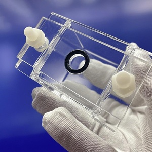 Werkseitig angepasste säure beständige Quarz-H-Zelle (3-Elektrode) für die photo katalytische Elektro chemie mit hoher Licht durchlässigkeit - Product Image 4