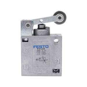 FESTOs RS‑3‑1/8 RS‑4‑1/8 วาล์วแบบลูกกลิ้งโยก ซีรีส์ RS วาล์วสวิตช์จำกัดลมแบบนิวแมติกสำหรับการควบคุมวงจรลม - Product Image 2