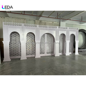 ผนังกั้นตกแต่ง LEDA ดีไซน์โค้งมน สวยงาม ทำจาก MDF สำหรับตกแต่งงานแต่งงาน - Product Image 2