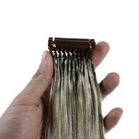Extensiones de Cabello Humano 6D de Primera Generación al por Mayor, Extensiones de Cabello 6D 100% Naturales