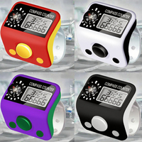 Compteur manuel mécanique en plastique, affichage numérique LCD, alimenté par piles, réinitialisable, 5 chiffres, modèle 1009 HopeNew, garantie 3 ans