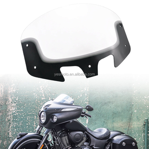 Pare-brise à moteur pour chef indien, couvercle en Polycarbonate noir, qualité supérieure, 1 pièce - Product Image 5
