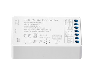 Hoion DC5-24V <span class=keywords><strong>RF</strong></span> RGB RGBW dải ánh sáng điều khiển từ xa âm thanh DJ DESCO âm nhạc <span class=keywords><strong>Led</strong></span> điều khiển - Product Image 6
