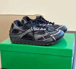 Sneakers de créateur de haute qualité unisexes BV Orbit Parakeet Roundtop Laceup Lowtop Running Shoes Casual Walking Shoes Sneakers Hommes - Product Image 4