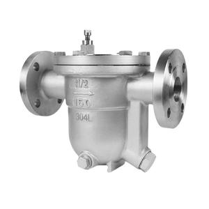 مصيدة بخار ذاتية التعويم من الفولاذ المقاوم للصدأ CS41H-16C/25C مع شفة لأنابيب البخار - Product Image 2