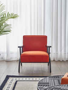 Sillón Reclinable BANGCHI K501 Blazing Night, Moderno, de Madera Maciza, Ecológico, Duradero, Suave, para Sala de Estar, Balcón, Hotel - Product Image 5