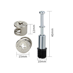 ตัวเชื่อมต่อเฟอร์นิเจอร์ 3 in 1 รุ่น Dynamics Fitting Joint Connector Mini Fix Excentric Cam Rafix Connector สำหรับเชื่อมต่อตู้ - Product Image 5