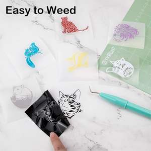 Vinyle blanc permanent imperméable brillant de 12 po x 10 pi en rouleau adhésif pour découpeuses <span class=keywords><strong>Silhouette</strong></span> / enseignes murales / vitrines - Product Image 5