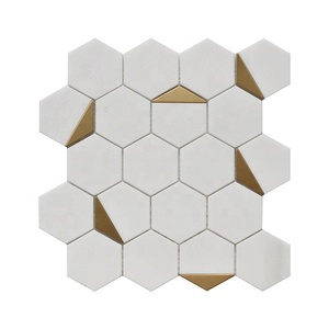 กระเบื้องโมเสคสำหรับสระว่ายน้ำกระเบื้องหินอ่อนแก้ว - Product Image 3