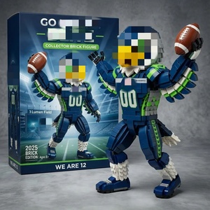 Set di Blocchi da Costruzione in Plastica Personalizzabili Fai-da-Te per Esposizione di Marchi e Collezione di Regali - Product Image 1