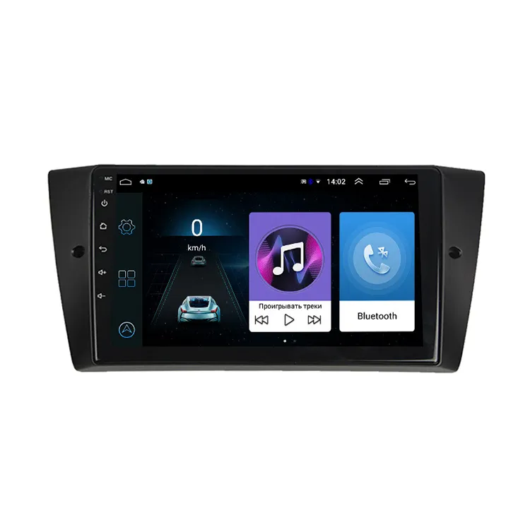 9 Zoll Multimedia WIFI Android Stereo Player Autoradio 2 Din Autoradio Carplay für Bmw 3-Serie 2005-2013