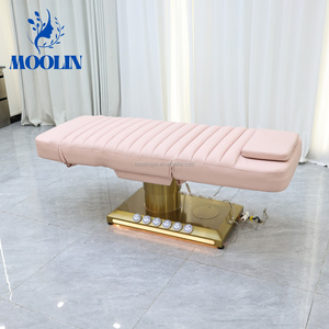 Table de massage électrique de luxe Moolin à 3 moteurs réglables pour hôtel, chambre, salon, <span class=keywords><strong>spa</strong></span>, usage domestique – Haute densité - Product Image 3