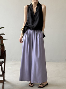 Camicetta semplice elegante <span class=keywords><strong>di</strong></span> alta classe Top in <span class=keywords><strong>lino</strong></span> Lyoncell tessuto con scollo a v <span class=keywords><strong>camicia</strong></span> estiva senza maniche stile <span class=keywords><strong>di</strong></span> lavoro <span class=keywords><strong>femminile</strong></span> tinta unita - Product Image 5