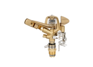 Arroseur <span class=keywords><strong>agricole</strong></span> 3/4, partie de l'irrigation par aspersion, arroseur circulaire en laiton, arroseur à impulsion en laiton - Product Image 5