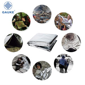 Coperta Termica di Primo <span class=keywords><strong>Soccorso</strong></span> in Mylar, Coperta di Emergenza in Alluminio per il Mantenimento del Calore in Situazioni all'Aperto e di Emergenza - Product Image 4