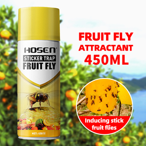 Spray adhésif anti-mouches des fruits 450 ml avec attractif pour la protection des vergers et des fruits - Product Image 3