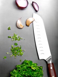 Fregadero de cocina grande de un solo seno de acero inoxidable 304 con control de botón, lavabo nano para verduras y platos para el hogar - Product Image 6