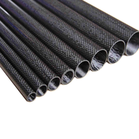 Tubería Estructural de Fibra de Carbono Enrollada con Filamento de Grado Aeroespacial CNER, Tubo de Refuerzo de Alta Rigidez y Baja Inercia para UAV