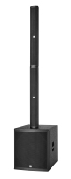 Sistema de Sonido Profesional Cvr de 18 Pulgadas con Columna Line Array Amplificada de 800 Vatios y Subwoofer