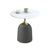 Table basse ronde de style nordique moderne et simple, de haute qualité, pour salon d'hôtel ou chambre à coucher