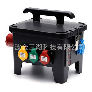 Distribution <b>Box</b> 6 Sockets 220 V 32 A IP66 Outdoor Portable Waterproof Power Supply <b>Unit</b> - Product Image 2