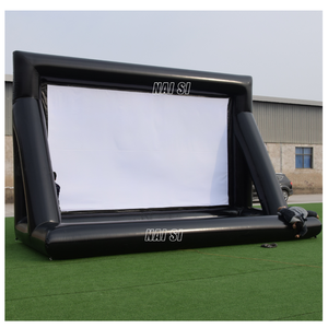 Écran de cinéma gonflable professionnel pour l'extérieur, en PVC personnalisé, pour les fêtes dans la cour, avec souffleur d'air - Product Image 4