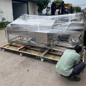 Poêle à frire continue en acier inoxydable/<span class=keywords><strong>friteuse</strong></span> plate profonde/machine à frire 3m 5m - Product Image 4