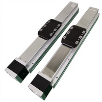 Module de glissière linéaire à vis à billes entièrement fermé QG avec roulement à billes PLC et rail moteur pour applications CNC