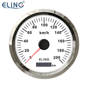 Eling 110mm GPS Đồng hồ tốc Độ Speedo Đo Đo Dặm dặm phổ quát cho xe tải tự động UTV biển Xe Máy Cảm biến tốc độ 12V 24V - Product Image 2