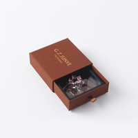 Nouvelle Arrivée Emballage Personnalisé Boîte Dorée Mystère Électronique Petite Boîte Cadeau Emballage Papier Bijoux