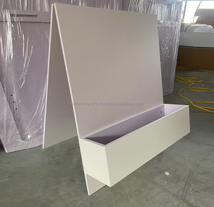 Letrero de Bienvenida para Decoración de Bodas, Fondo Floral para Eventos, Letrero de Bienvenida con Caja de Flores - Product Image 2