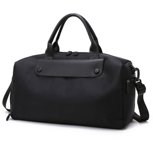 Black Large Capacity Duffel <b>Bag</b> Waterproof Travel Gym <b>Overnight</b> <b>Bag</b> With Shoulder Strap - Product Image 2