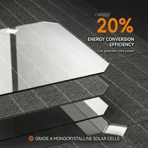 Système d'énergie solaire 800W, kit complet avec contrôleur de batterie pour l'énergie hors réseau à domicile, panneaux monocristallins haute efficacité PH-002 - Product Image 3