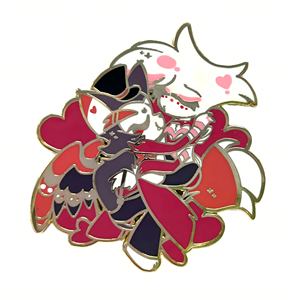 เข็มกลัดเคลือบแบบแข็งลายตัวการ์ตูนขนาดใหญ่เข็มกลัดเคลือบสีเฮลซิงเกอร์สำหรับโรงแรม - Product Image 3