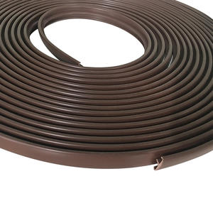 شريط حماية حواف مرن من المطاط، شريط حواف من البي في سي على شكل حرف U لتزيين حواف الأثاث والطاولات - Product Image 4