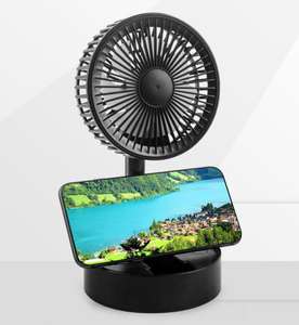 Ventiladores Portátiles Plegables Recargables AAA123, Mini, Pequeños, Flexibles y Silenciosos, con Soporte para Teléfono, Venta al Por Mayor - Product Image 4