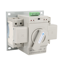 Boîtier de distribution d'alimentation double ATS 63A 3P avec unité de commutation automatique CSQ1G-63 Type Générateur PC/Métal CB
