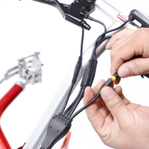 IP65 Ebike Conversion Kit Ebike M8 Kabel wasserdichter Stecker <span class=keywords><strong>2</strong></span> PIN <span class=keywords><strong>3</strong></span> PIN 4PIN 5PIN 6PIN Stecker Buchsen kabel - Product Image 6