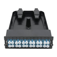 Module de cassette fibre optique 12 cœurs MPO MTP vers LC, cassette de brassage de fibres optiques multimodes OM3 OM4 pour centre de données, certifié CE ROHS REACH